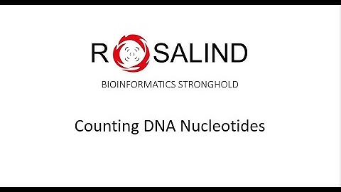 ROSALIND ID: DNA – COUNTING DNA NUCLEOTIDES – PYTHON