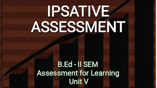 Ipsative Assessment