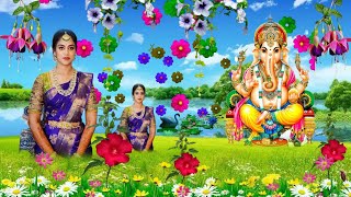 how to 3D+HD Ganesh chaturthi video edit in kinemaster tutorial Hindi #part4 screenshot 1