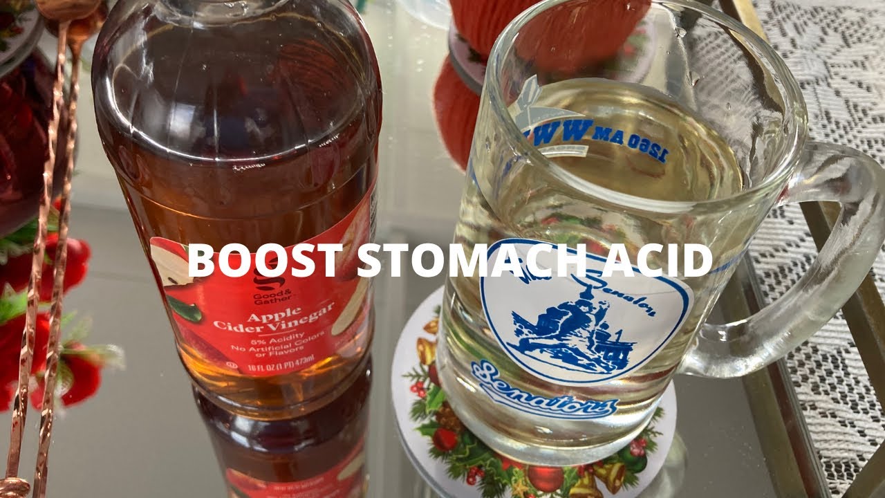 Drink To Boost Stomach Acid Reduce Acid Reflux, Prevent Gas and
