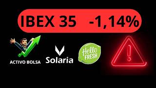 ANÁLISIS TÉCNICO💥PRECAUCIÓN💥SOLARIA, ELECNOR, CELLNEX, SAP, HELLOFRESH, HERMES, NASDAQ..