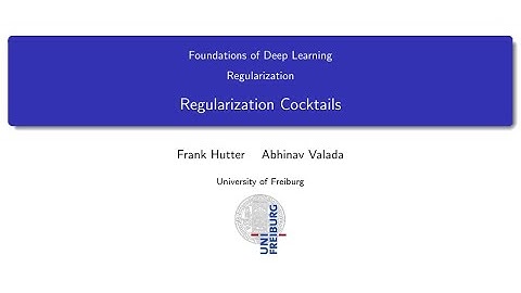 05.07 Regularization Cocktails