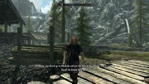 Skyrim SE Battlemage Playthrough episode 1: Escape from Helgen