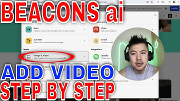 ✅  How To Add Video To Beacons AI Website 🔴
