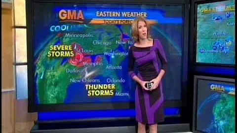 Heidi Jones (Former Guest GMA Weather Girl)