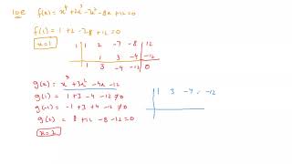 Solving a Quartic Equation.