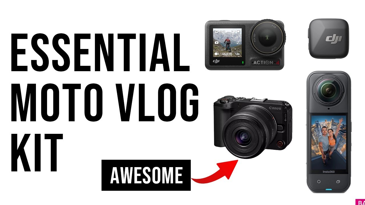 My 2026 Motovlogging Setup: Cameras, Mics, and More!