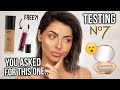 WHAT'S GOOD!? TESTING NO7 MAKEUP! FULL FACE OF FIRST IMPRESSIONS + REVIEW!
