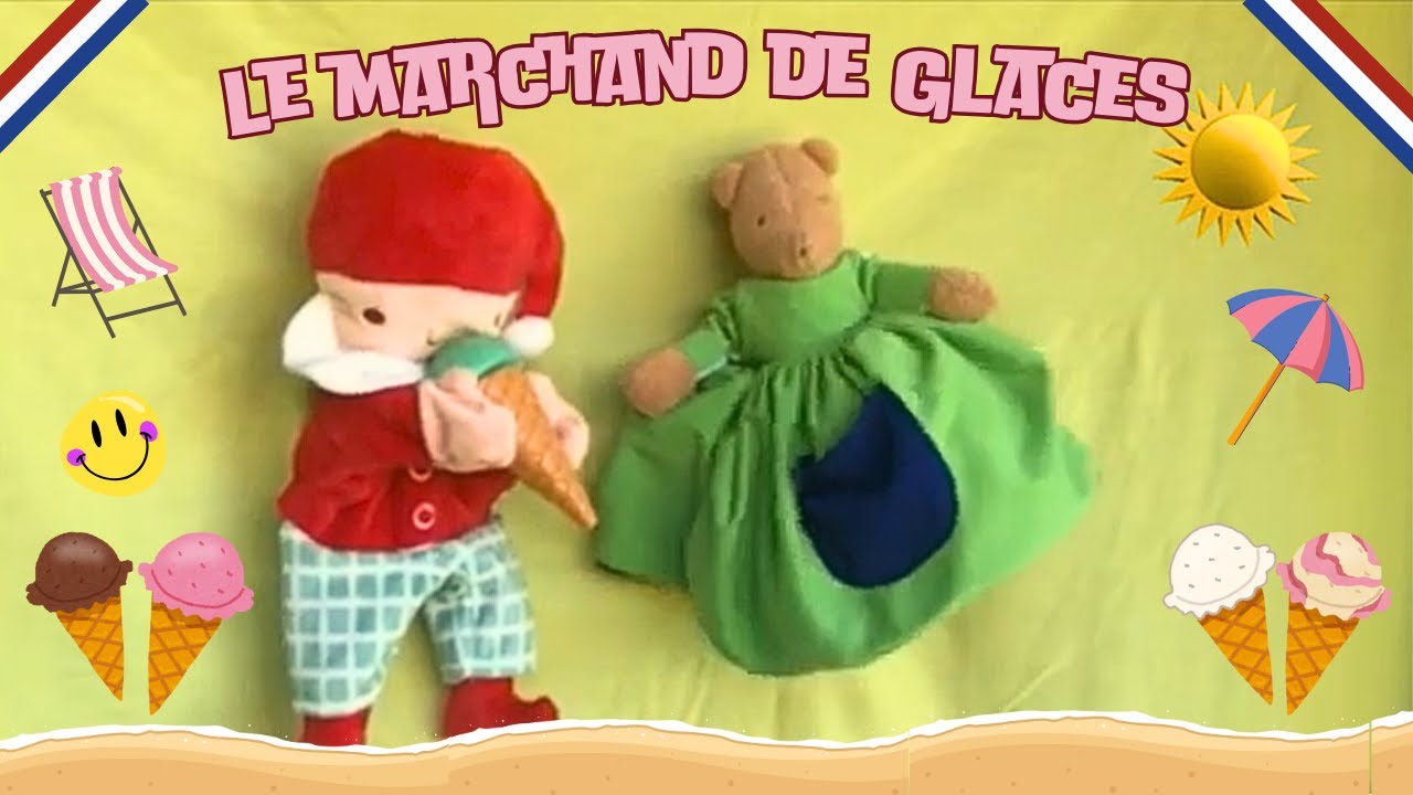 Le marchand de glaces en néerlandais - pour les CE1