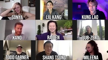 Mortal Kombat Cast Reaction To Their Trailer (2021)