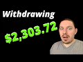 $2,303.72 - WarriorPlus Withdrawal - I Don't Promote Builderall Affiliate Program Anymore