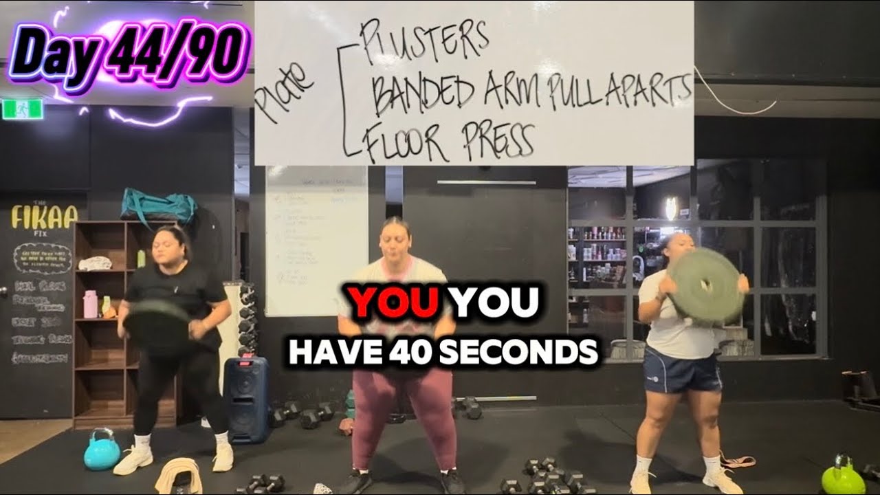 Day 44/90 Fabulous Friday Tabata