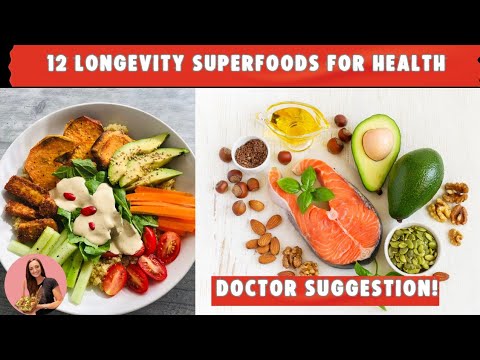 🥗 12 Longevity Superfoods Doctors Swear By Every Day for Health! # ...