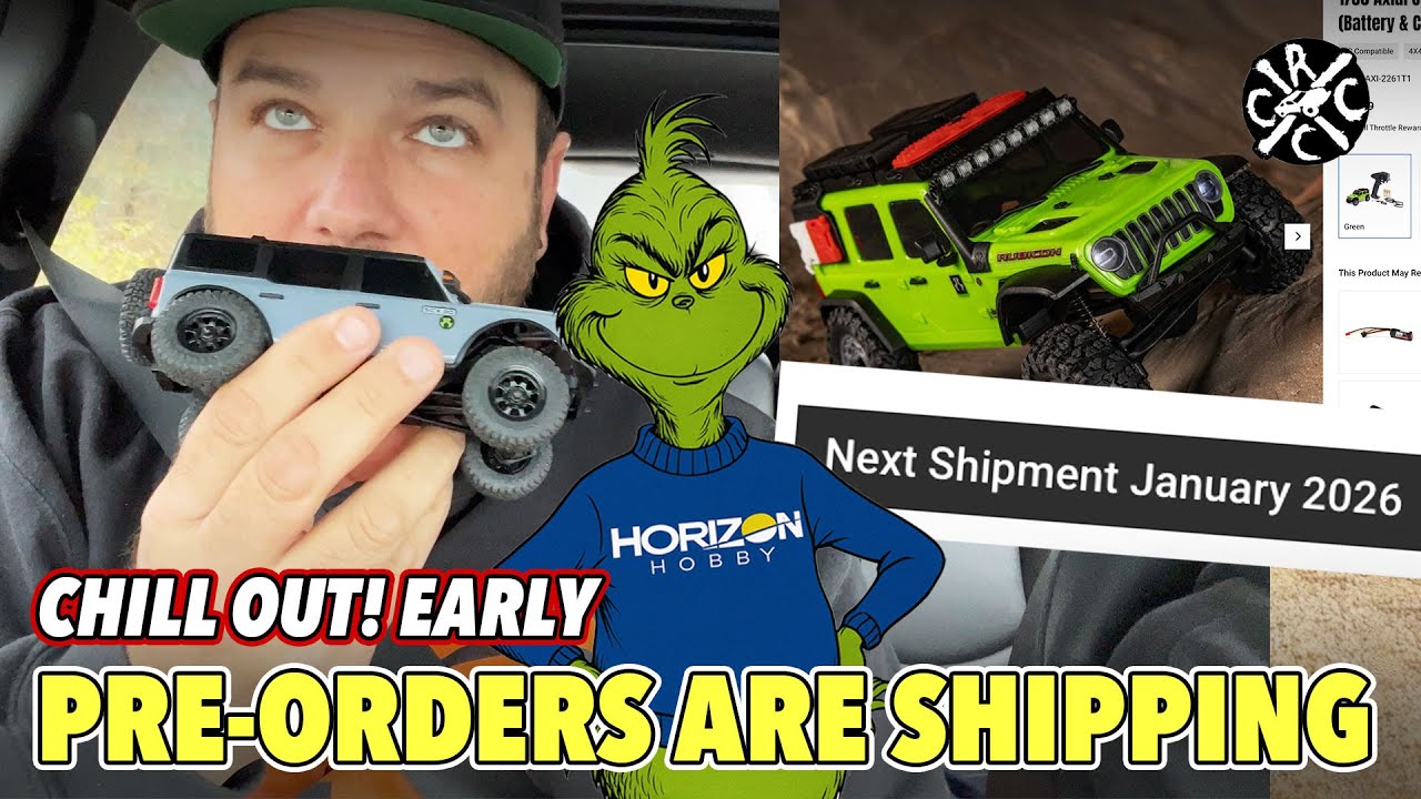 Горизонт — это не Гринч. Джипы SCX30 поступят в продажу по предзаказам до Рождества.