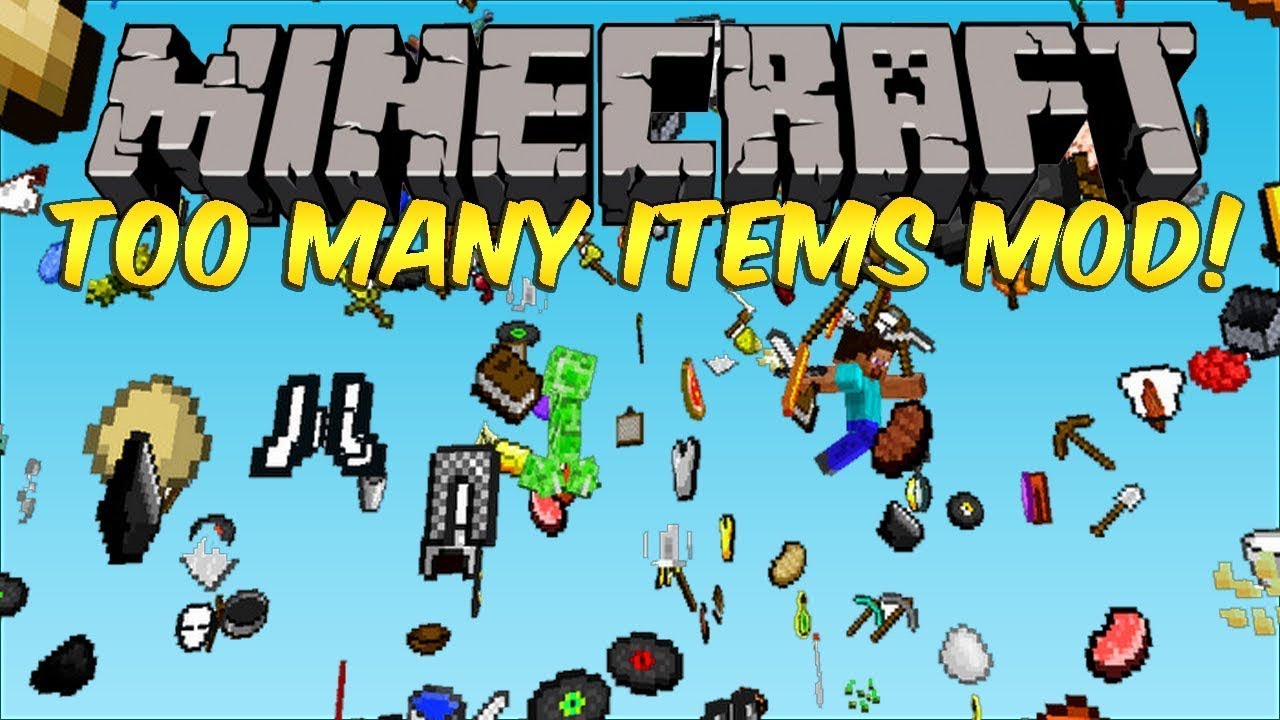 Minecraft too many items 1.6 4 auto installer