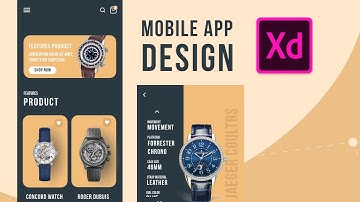 How to design your first App using Adobe XD | Latest Design 2020