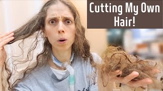 Did I Make a Mistake? Cutting My Own Hair. Friday Funny. Life with a Vent