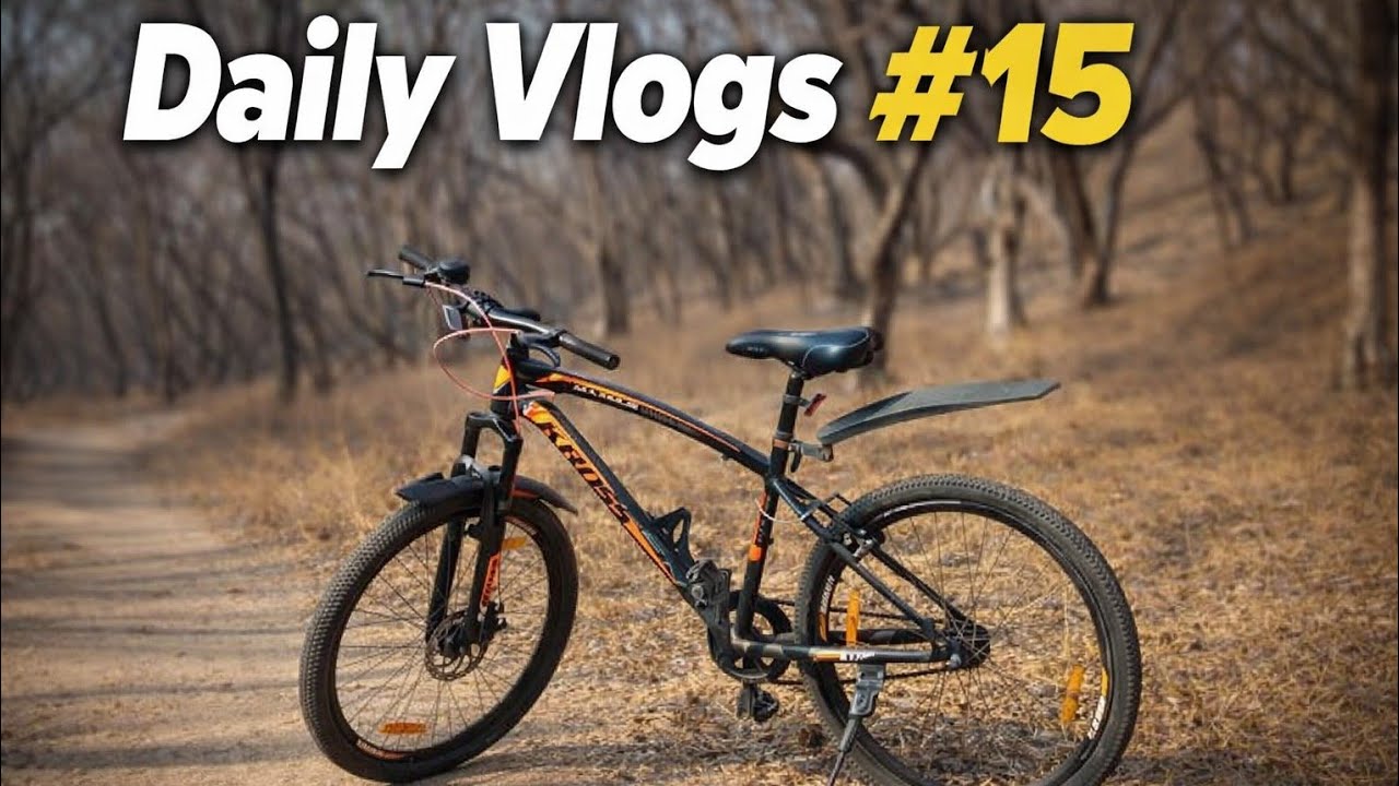My Daily Vlog – Day 15 | Morning Cycling 🚴‍♂️ | Dog Feeding 🐶 | Football After 3 Months ⚽