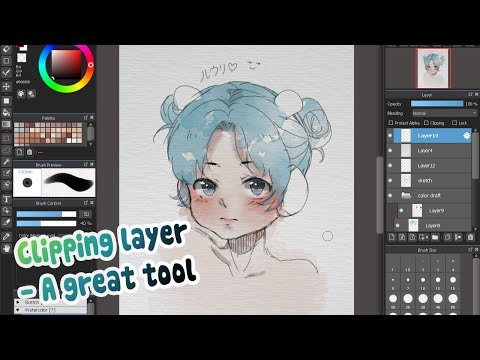 Video Clipping layer | Vẽ bằng chuột không khó mấy XD - youtube