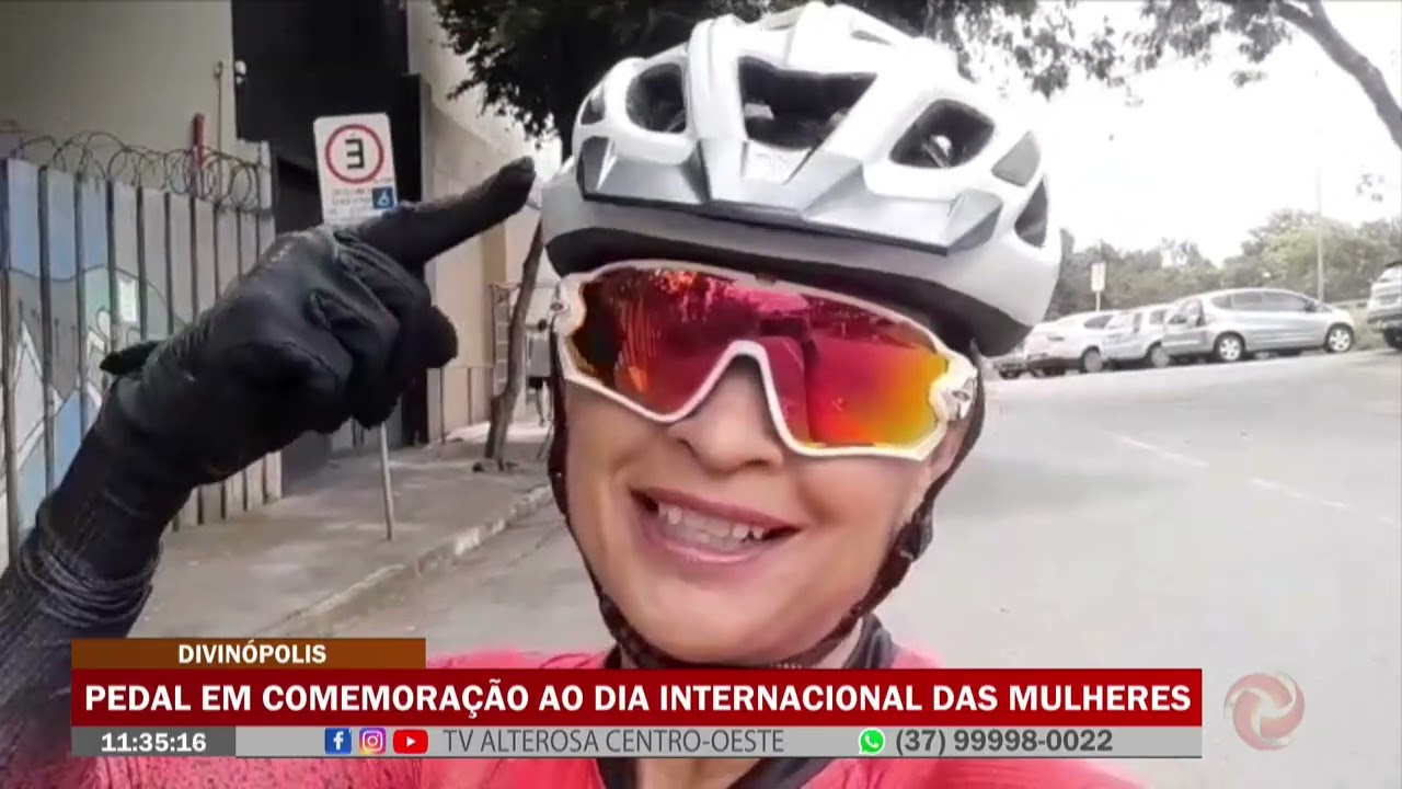 Divinópolis: Pedal em comemoração ao dia Internacional das Mulheres