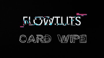 Card Wipe Transition In After Effects | After Effects Tutorial 2017