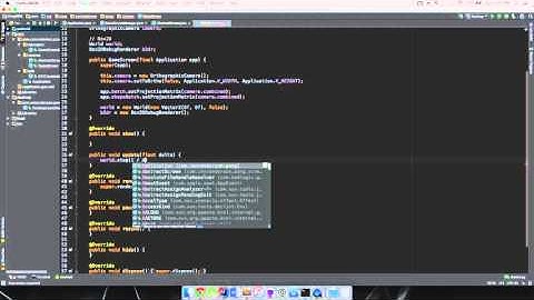 5 - LibGDX Game - PongGDX - Basic Box2D and Camera Setup