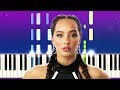Faouzia You Don T Even Know Me Piano Tutorial Faouzia You Don T Even Know Me Piano Tutorial