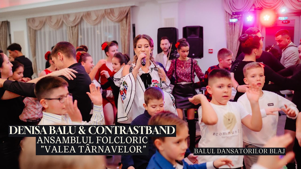 Denisa Balu \u0026 ContrastBand - Balul Ansamblului Folcloric „Valea Târnavelor” Blaj - Învârtite