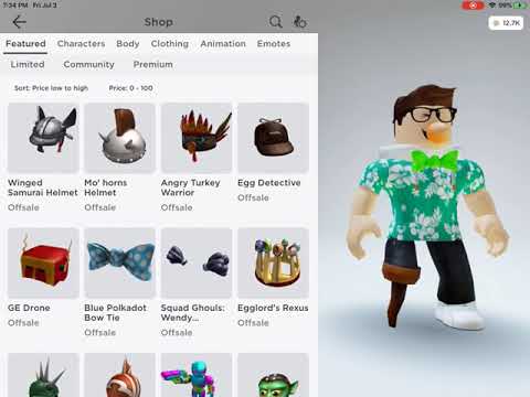 How To See Offsale Items On The Roblox Catalog Youtube - roblox how to get offsale items for free