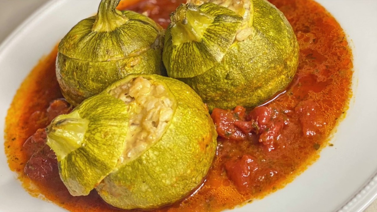 ZUCCHINE RIPIENE al sugo: RICETTA FACILE e VELOCE