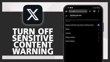 How to Remove the Sensitive Content Warning on Twitter (X) | 2025