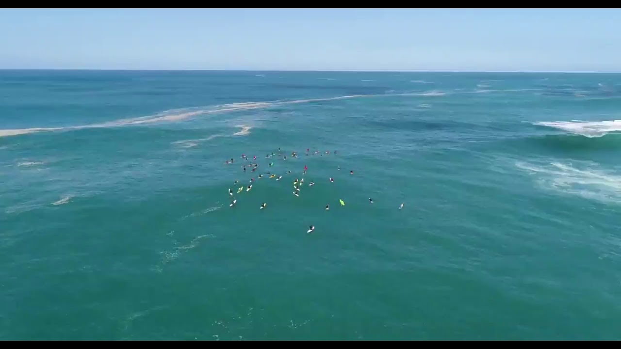 Big Surf at Waimea Bay Live From The Drone DJI Phantom 4 Pro YouTube