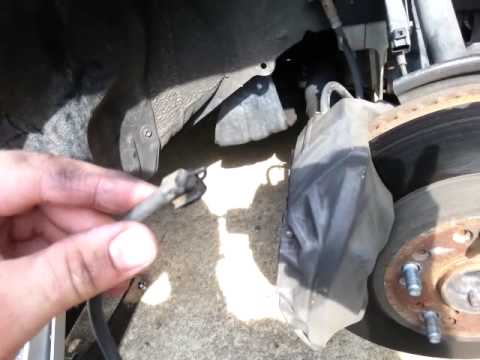 DIY repair Lexus LS400 brake wear sensor