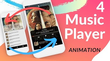 Flutter UI Design | Music Player in Flutter | Complex UI in Flutter - Part 4 💻