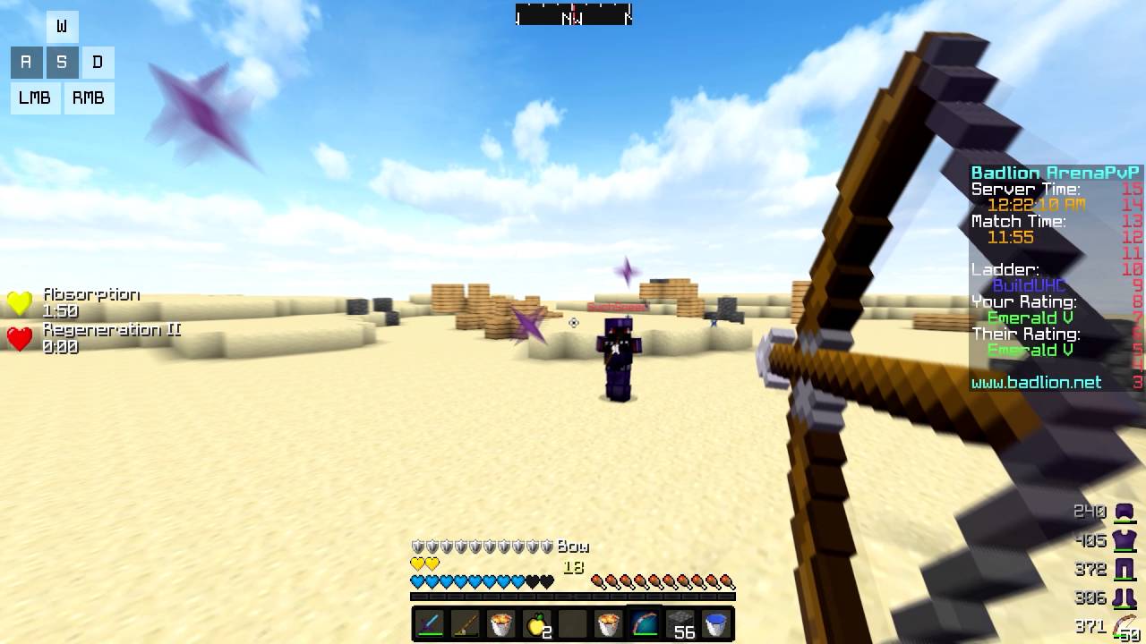 TYPICAL 1V1 ON BADLION BUILD UHC! pvp соль