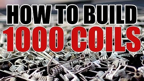 BUILD VLOG - HOW TO BUILD 1000 COILS - PART 1