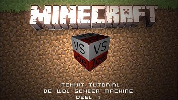 Tekkit Classic Tutorial - De Wol Scheer Machine Deel 1 (RedPower 2)