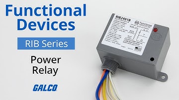 Functional Devices RIB Series, Power Relay