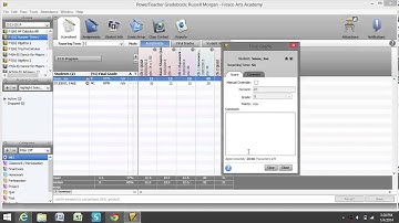 How To Post Semester 1 Grades in PowerTeacher Gradebook (BRIEF edition)