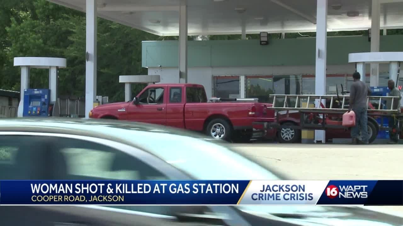 Woman shot to death at gas station - YouTube