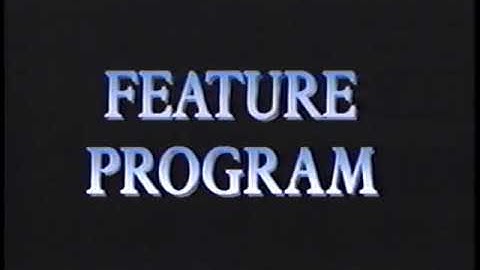 Feature Program bumper (1995-1998)