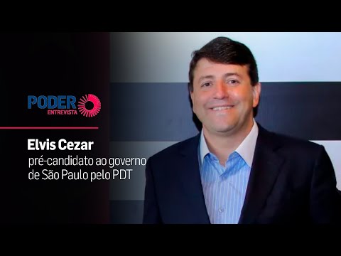 Poder Entrevista: Elvis Cezar, pré-candidato ao governo de São Paulo pelo PDT