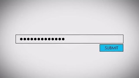 Entering Password on Computer Screen Stock Motion Graphics