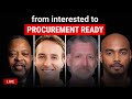 From Interested to Procurement Ready — live roundtable for businesses in the federal market.