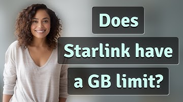 Does Starlink have a GB limit?
