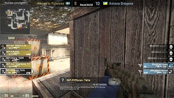 CS:GO NiP V Astana Dragons BO3 DreamHack Bucharest 2013