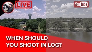 🔴 When Should You Be Shooting LOG And Why
