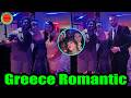 OMG! Taylor Swift & Fiancé Travis Kelce pose at player Karlaftis' wedding in Greece
