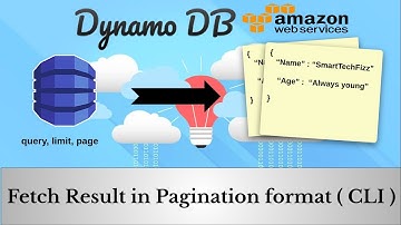 How to fetch the result set in pagination format in dynamo db [ AWS CLI - Dynamo DB ]
