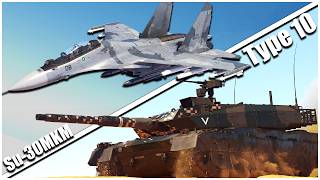 When Japan Becomes The Pantsir KILLERS of Top Tier - Su-30MKM & Type 10 - War Thunder screenshot 4